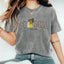 Vintage Washed Custom Embroidered Mum & Kids Portrait Sweatshirt-Mother's Day Gift