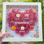Custom First Mom Now Grandma Flower Shadow Box