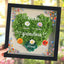 Custom First Mom Now Grandma Flower Shadow Box