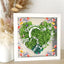 Customized Led Night Light Flower Shadow Box For Mom And Grandma, With Children's Names