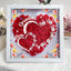 Customized Led Night Light Flower Shadow Box For Mom And Grandma, With Children's Names