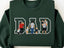 Custom Photo Portrait Embroidery Sweatshirt T-shirt Father's Day- Gift For Dad