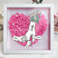 Mum Hand Holding - Personalized Flower Shadow Box- Mother's Day Gift