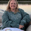 Custom Mama Embroidered Sweatshirt With Kids Names Sleeve | Mother's Day Gift
