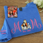 Custom Embroidered Mom Sweatshirt with Mom Kids Portrait | Mother's Day Gifts for Mom