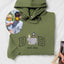 Custom Portrait from Photo Sweatshirt Embroidered Dad,Papa Sweatshirt