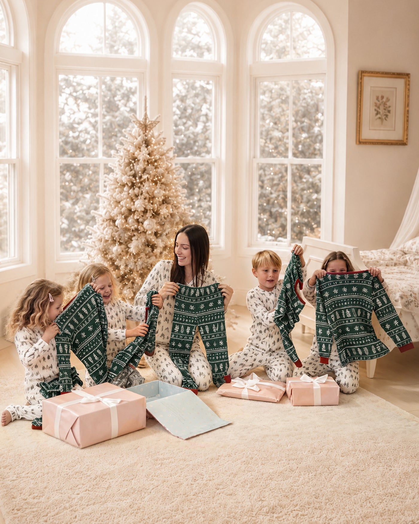 Christmas Crew-Family Matching Christmas Pajamas