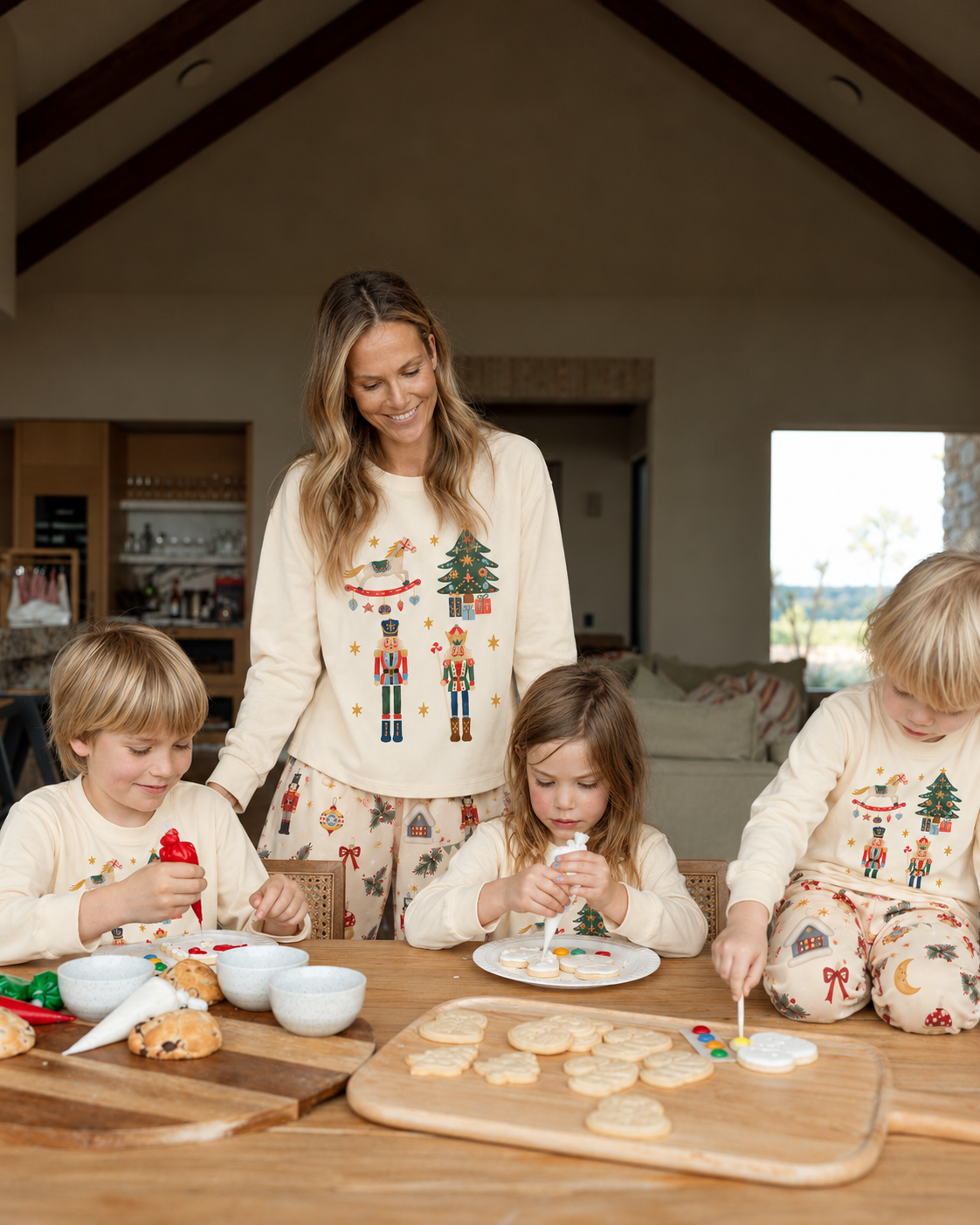 Nutcracker Wonderland- Family Matching Christmas Pajamas