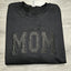 Custom Glitter Embroidered "Cat Mom" Sweatshirt | Mother's Day Gift
