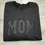 Custom Glitter Embroidered "Cat Mom" Sweatshirt | Mother's Day Gift