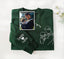 Custom Embroidered Photo Portrait Sweatshirt Gift for papà,papá,pai