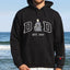 Custom Portrait from Photo Sweatshirt Embroidered Dad,Papa Sweatshirt