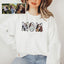 Custom Photo Portrait Embroidery Sweatshirt | Gift For Dad/Mama/Family