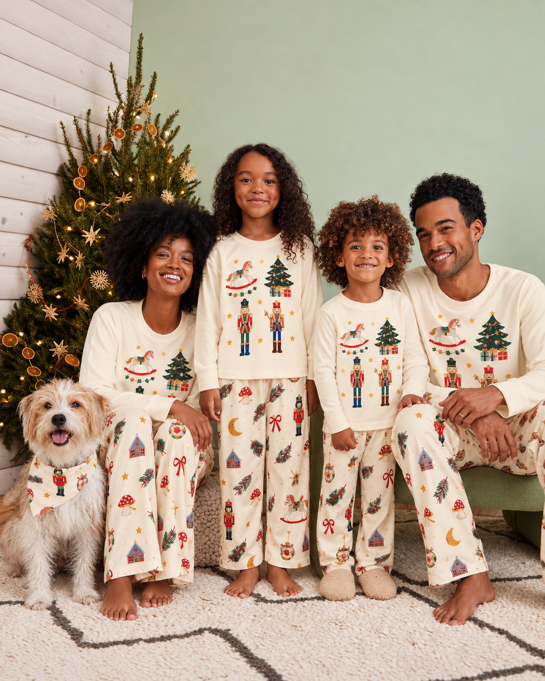 Nutcracker Wonderland- Family Matching Christmas Pajamas