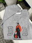 Custom Embroidered Portrait Sweatshirt for Dad | Father's Day Gift