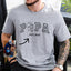 A Papa T-shirt with a photo and a sweatshirt separately embroidered with the portraits of the father and the child