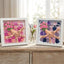 "Pink Roses"-Personalized Mom Holding Hands  Shadow Box-Mother's Day Remembrance Frame, In Loving Memory Gift