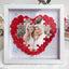 Personalized The Day You Became My Mother Puzzle Photo Flower Shadow Box | Mother’s Day gift
