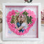 Personalized The Day You Became My Mother Puzzle Photo Flower Shadow Box | Mother’s Day gift