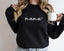 Personalized Mama Sweatshirt with Kid Names on Sleeve Mother's Day Gift