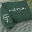 Custom mama Embroidered Sweatshirt with Kids Names on Sleeves | Mother's Day Gifts