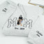 Custom Embroidered Photo Mom and Kids Family Portrait Sweatshirt |  Mother's Day Gifts