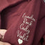 Custom Embroidered Mama Est Year Sweatshirt | Name On Sleeve With Heart, Grandma Shirt With Date | Gift For New Mom, Mothers Day Gift