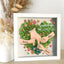 Personalized Shadow Box for Mom & Grandma Flower Shadow Box with Kids' Names | Mother's Day Gifts