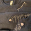 Custom Embroidered Grammy, grandma, mama Sweatshirt with Names on Sleeve | Mother's Day Gift