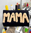 Custom Chenille Yarn Embroidered Mama Sweatshirt – Kids Names on Sleeve | Mother’s Day Gift for Mom