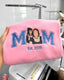 Custom Embroidered Mama Portrait Sweatshirt with Kid Name on Sleeve | Mother's Day Gifts