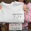 Custom Handwritten Message Embroidered Sweatshirt | Personalized Gifts for mama,mom,nana,mimi,grandma