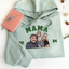 👨‍👩‍👧‍👦 Personalized Embroidered Family Photo Sweatshirt – Custom Portrait from Your Favorite Photo