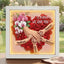 "orchid"-Personalized Mom Holding Hands Flower Shadow Box-Mother's Day Remembrance Frame