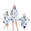 Penguin - Oversized Wearable Blanket Hoodie - Merryreindeer