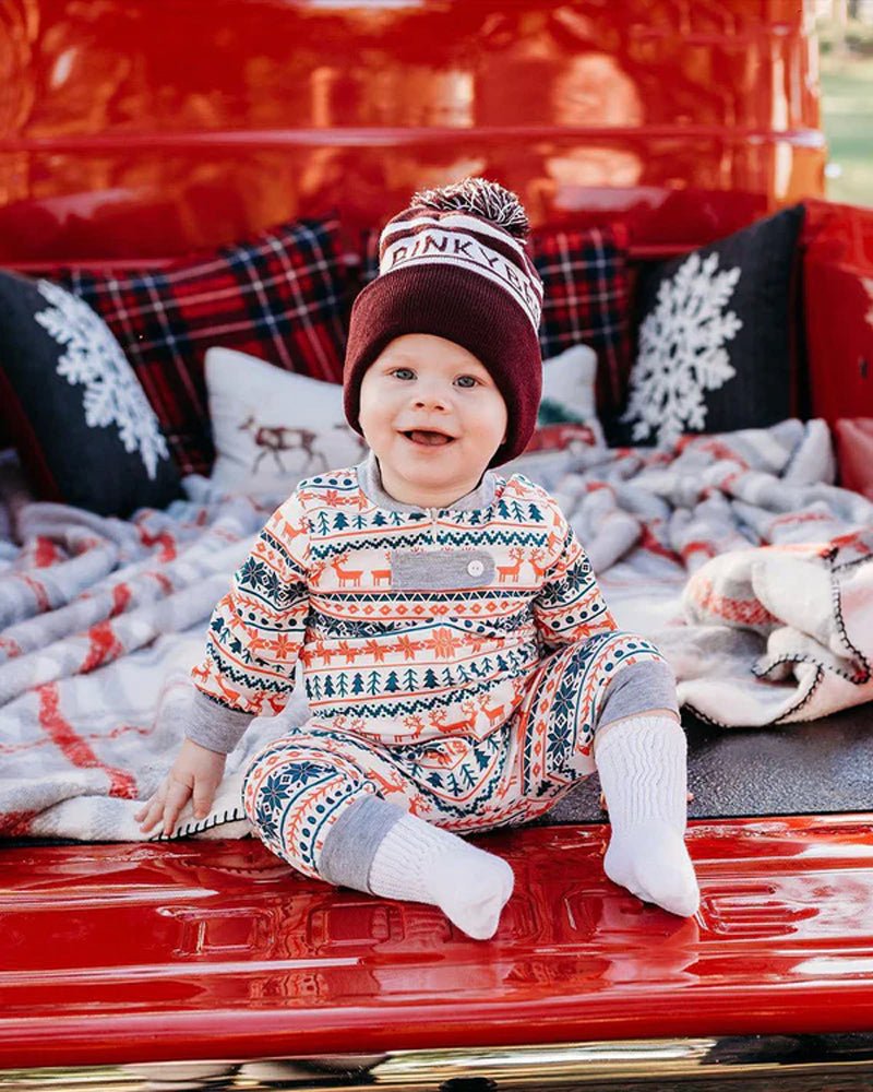 Snug Snowflakes - Family Matching Christmas Pajamas - Merryreindeer